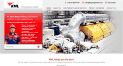 Desktop Screenshot of karyamajulestari.com